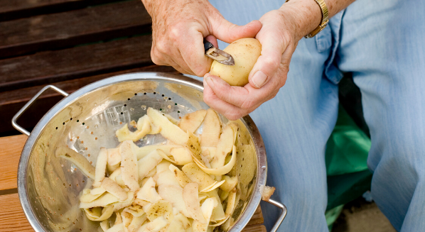 Peeling Potato