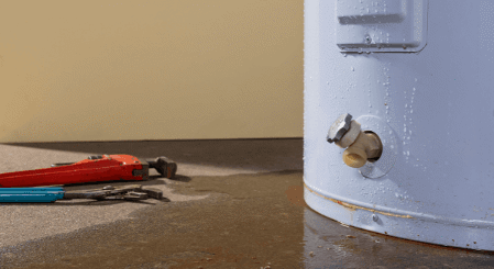 Water Heater Leak